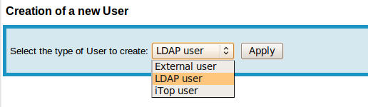 New LDAP User