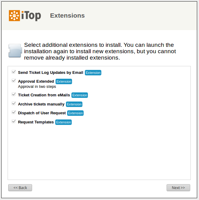 Step Extensions