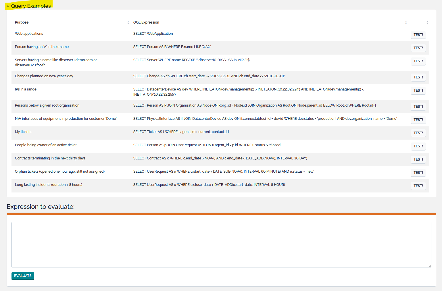 Run Queries Run Queries