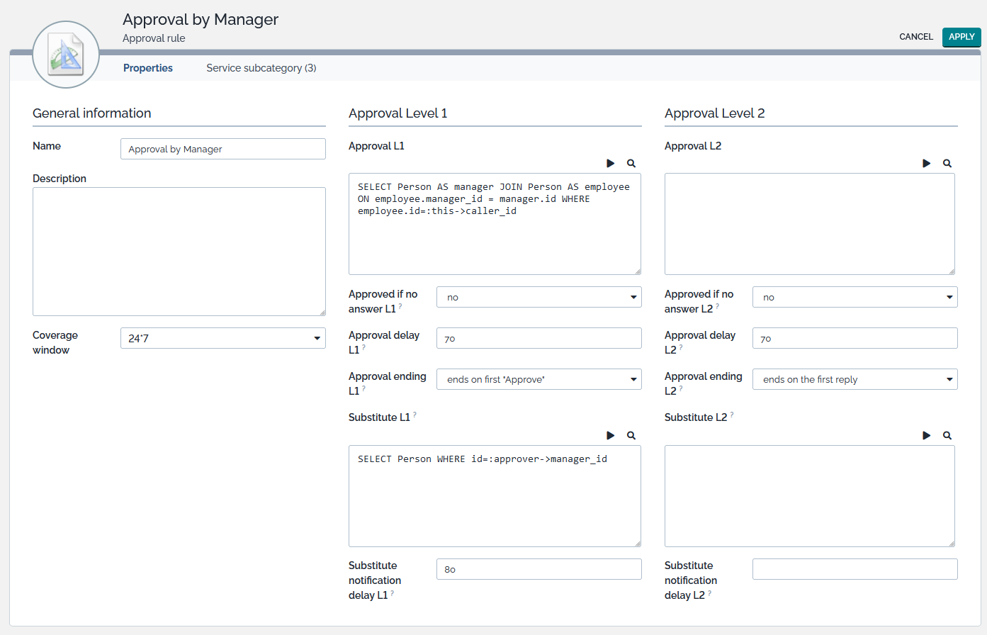  Approval process automation approval rule edition