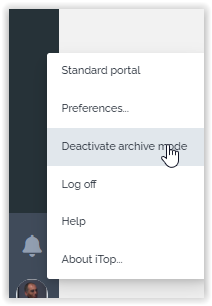 Desactivate archive mode Desactivate archive mode
