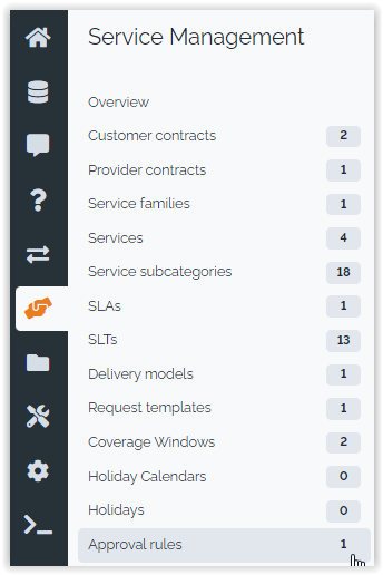  Approval process automation menu