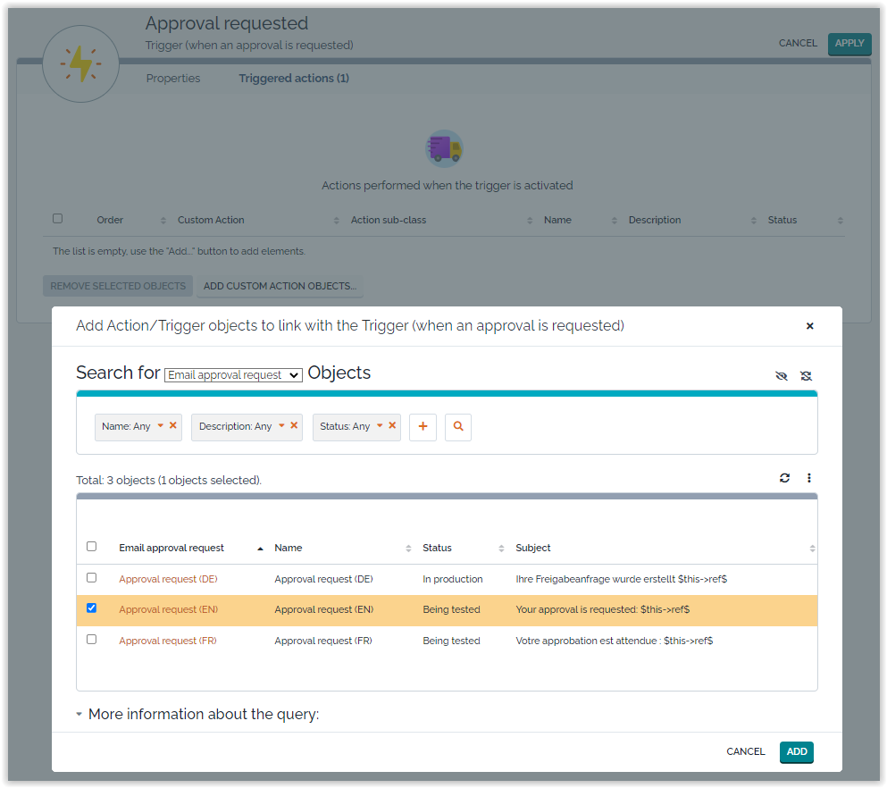  Approval process automation link approval notification to approval trigger